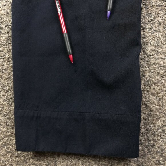 Vintage Polo Ralph Lauren x Corneliani Pants Extra Fine Wool Blue Pleated 38x28 - Picture 10 of 14